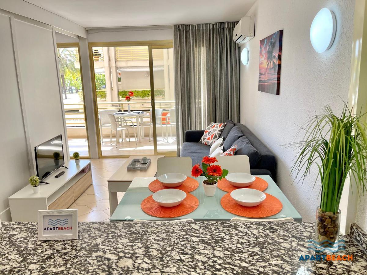 Apartbeach Novelty Climatizado Y Vistas Playa Салоу Екстериор снимка