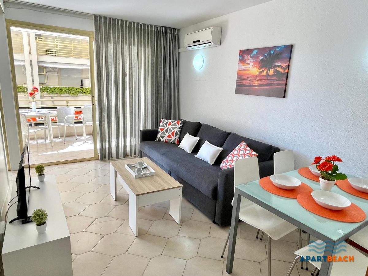 Apartbeach Novelty Climatizado Y Vistas Playa Салоу Екстериор снимка