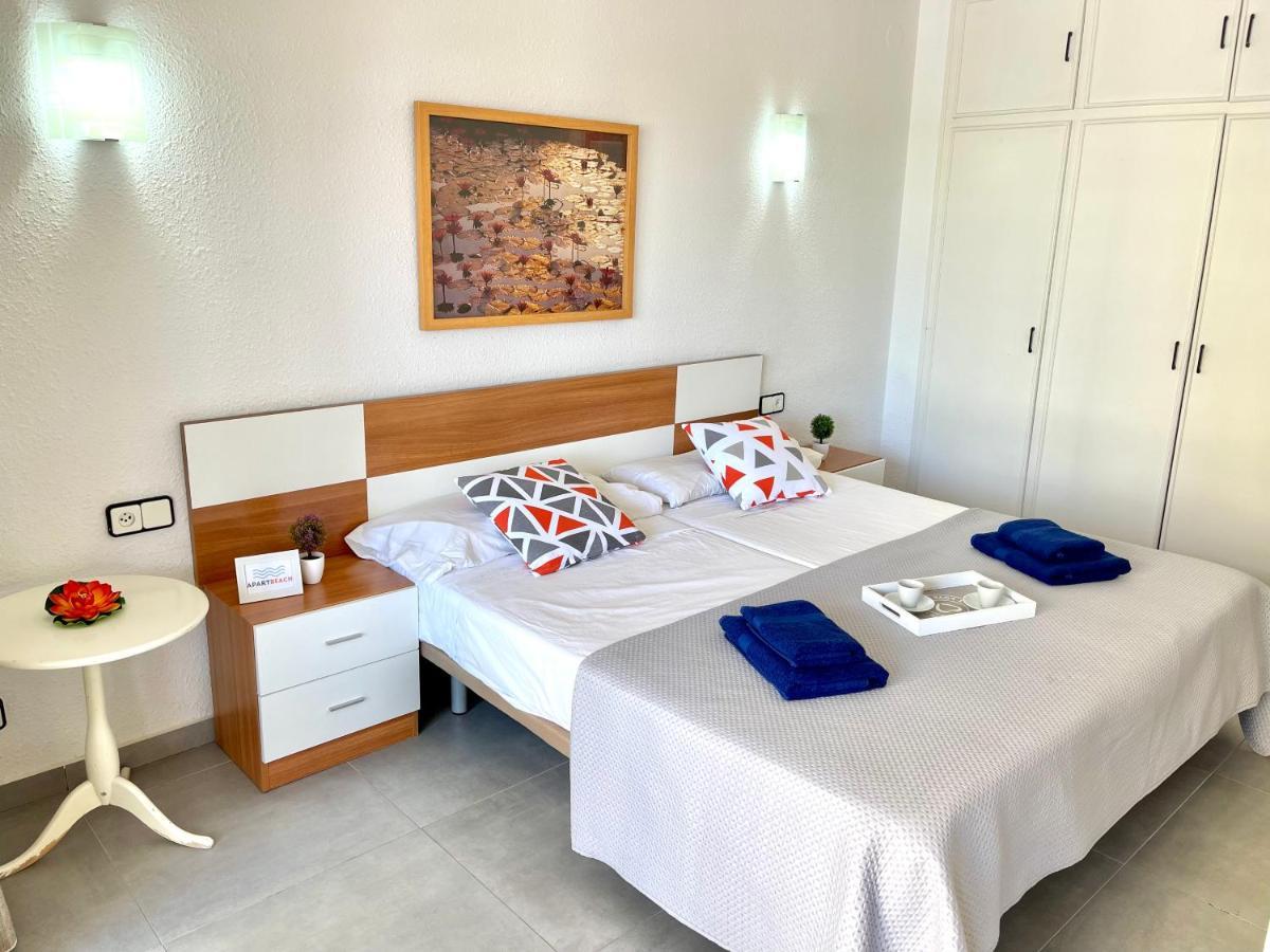 Apartbeach Novelty Climatizado Y Vistas Playa Салоу Екстериор снимка